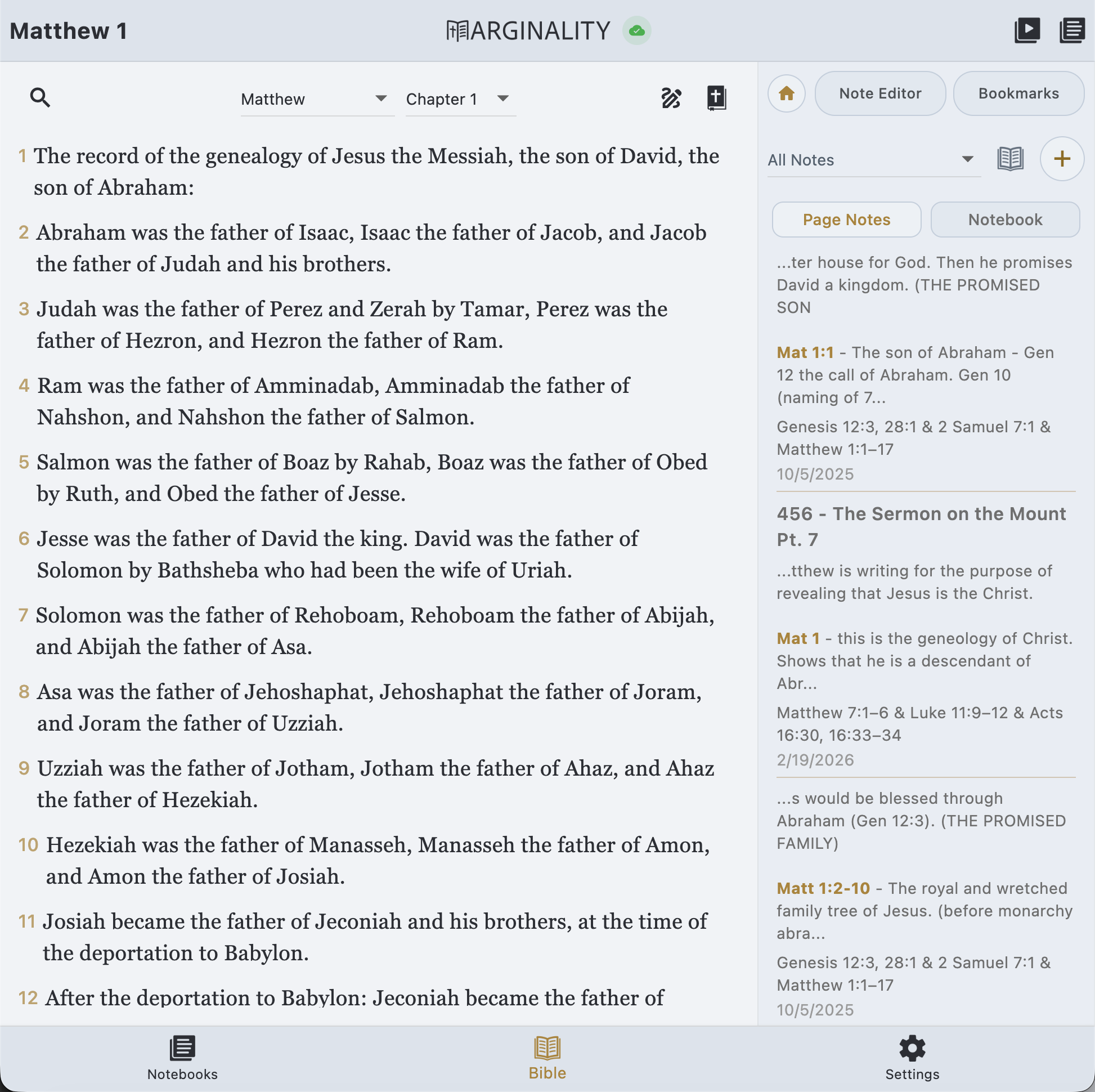 Marginality light app preview